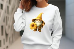 Sunflower Gnomes Sublimation Clipart Bundle Product Image 8
