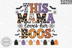 This Mama Loves Her Boos - Halloween Sublimation Design Product Image 1