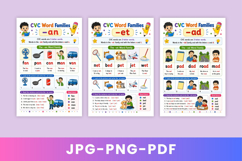CVC and CVCe Workbook Product Image 2