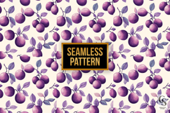 Watercolor Peaches Digital Paper Product Image 2