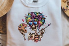 Funny Skeleton Messy CLIPART PNG Product Image 2
