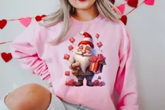 Cute Valentine Gnome Clipart, Gnome Clipart, Cute Gnome Product Image 2