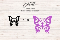Butterfly Cricut SVG, Butterfly Cut File Product Image 2