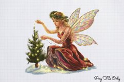 Christmas Fairies Clipart PNG Product Image 1