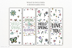 Hello Spring Bookmark Png Bundle Product Image 2