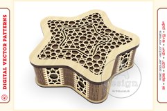 Box Organizer v10 - laser cut file - Glowforge ready SVG Product Image 2