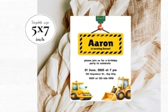 Baby Shower Invitation Template 337 Product Image 3