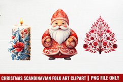 Christmas Scandinavian Folk Art Product Image 1