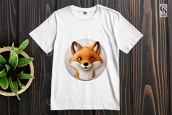 Cute Fox Clipart Sublimation PNG Product Image 2