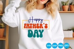 Happy Fathers Day Quotes Fathers Day Svg Design, Dad SVG Product Image 2