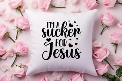 I&#039;m a sucker for jesus SVG, Valentine Christian SVG Product Image 2