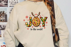 Disco Ball Christmas Reindeer Sublimation,Christmas Png Product Image 3