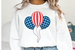 USA Balloons Svg Design | Svg Cut Files | Shirt Svg Product Image 2