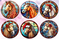 Stained Glass Horse Ornaments Bundle, Stained Glass Product Image 3