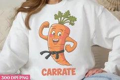 Carrate PNG, Funny Animal Puns Sublimation PNG Product Image 1