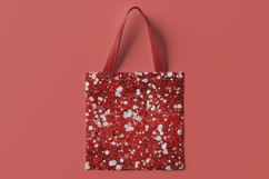 Bright Red Glitter Digital Paper Product Image 2