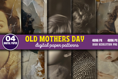 Old Mothers Day Photos Digital Bundle PNG Product Image 3