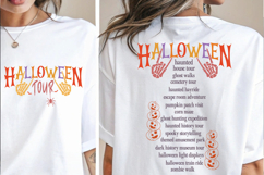 Halloween Tour SVG Design | Farmhouse Halloween SVG Product Image 1