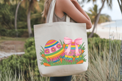 Easter Day Bunny Eggs PNG Sublimation | Happy Easter Day PNG Product Image 2