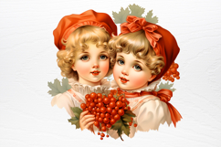 Vintage Christmas Collection Sublimation PNG Product Image 2