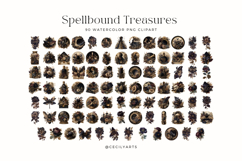Spellbound Treasures Cliparts Bundle Product Image 2
