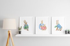 Set of 3 Beatrix Potter Nursery Art Prints Product Image 2