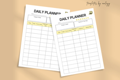 Remote Daily Work Planner Editable Canva Template for Remote Product Image 2