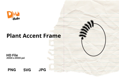 Plant Accent Frame Product Image 1