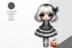 Halloween clipart, Doll clipart, Autumn clipart Product Image 1