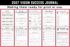 2027 Vision Success Journal Product Image 2