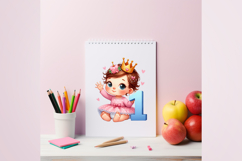 Cute Little Baby Clipart, Little Baby PNG Product Image 2