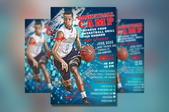 BASKETBALL FLYER TEMPLATE, Training Template, Editable Flyer Product Image 2