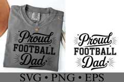 Proud Football Dad Svg | Game Day Svg | Shirt Svg Product Image 3