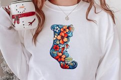 Christmas Fork Art Sublimation Clipart, Christmas Clipart Product Image 2