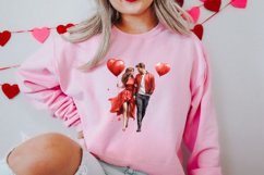 Valentines Day Couple Clipart, Valentines Clipart Product Image 2