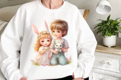 Easter Fairy Sublimation Clipart, Spring Fairy Clipart Product Image 2