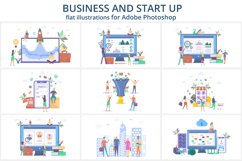 Business and start up concepts flat people illustrations Product Image 7