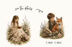 The Secret Garden Watercolor Clipart Product Image 2