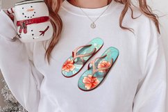 Tropical Christmas Clipart , Christmas PNG Product Image 3