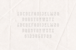 Afterclap Modern Outline Sans Serif Font Product Image 2