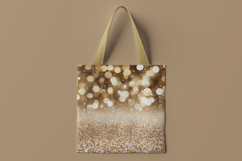 Gold Bokeh Glow Digital Paper Product Image 2