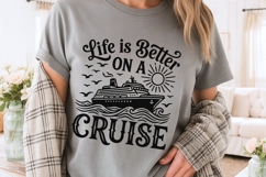Life Is Better On A Cruise Svg, Family Cruise Svg. Product Image 3