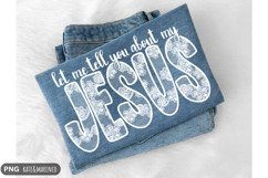 Jesus PNG | Lace Christian PNG | Preppy Scripture PNG Product Image 2