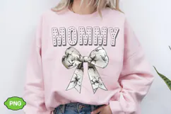 Floral Mommy Coquette Bow PNG | Mother's Day PNG Product Image 3