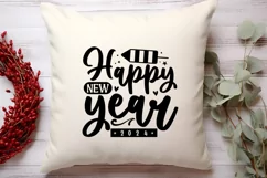 Happy new year 2024 SVG, Happy New Year SVG Product Image 2