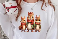 Christmas Family Animals Sublimation Clipart, Christmas PNG Product Image 2