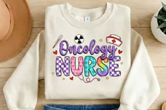 Oncology Nurse PNG, Cancer Care Nurse Sublimation Design Product Image 2