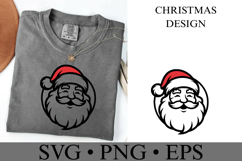 Christmas Santa Svg | Christmas svg | Shirt Svg Product Image 3
