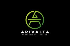 Letter A Circle Logo Product Image 3