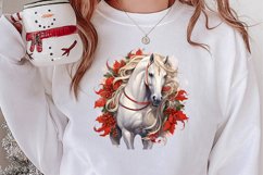 Christmas Horses Clipart, Christmas Horses Clipart Product Image 2